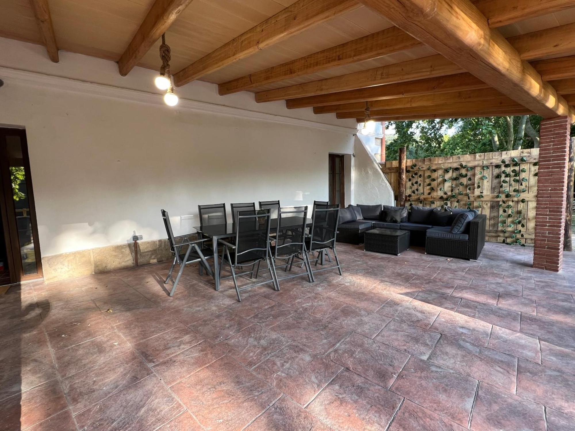 Casa Rural Can Ricos - El Mirador Del Montseny Vallgorguina Kültér fotó