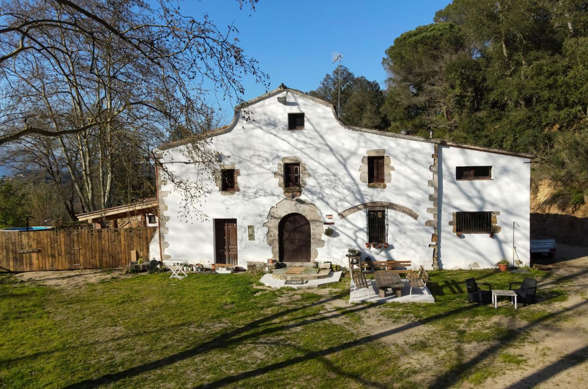 Casa Rural Can Ricos - El Mirador Del Montseny Vallgorguina Kültér fotó