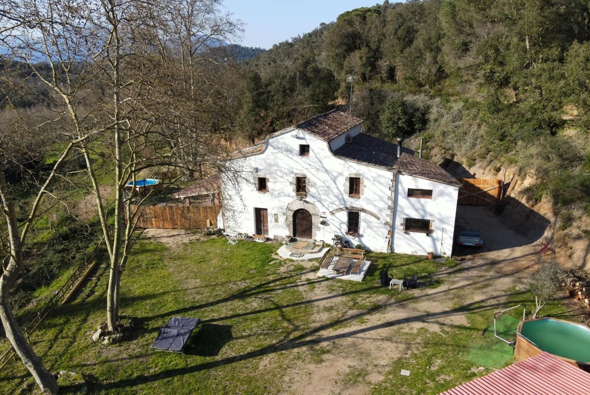 Casa Rural Can Ricos - El Mirador Del Montseny Vallgorguina Kültér fotó